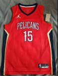 NBA 15 Alvarado New Orleans Pelicans Maillot Rouge